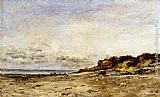 Charles-Francois Daubigny Low Tide At Villerville painting